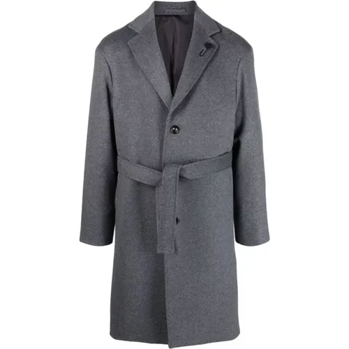 Coats > Belted Coats - - Lardini - Modalova