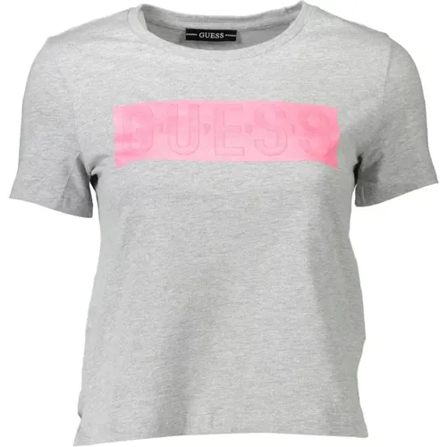 Guess - Tops > T-Shirts - Gray - Guess - Modalova