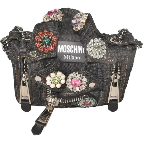 Moschino - Bags > Handbags - Gray - Moschino - Modalova