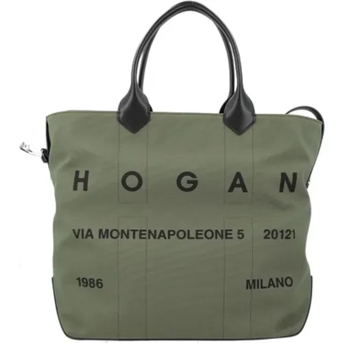 Hogan - Bags > Tote Bags - Green - Hogan - Modalova