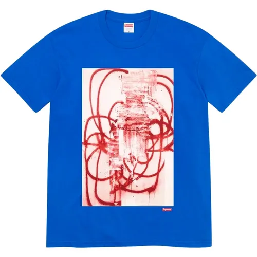 Supreme - Tops > T-Shirts - Blue - Supreme - Modalova