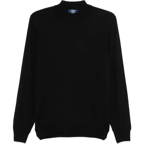 Knitwear > Round-neck Knitwear - - Fedeli - Modalova