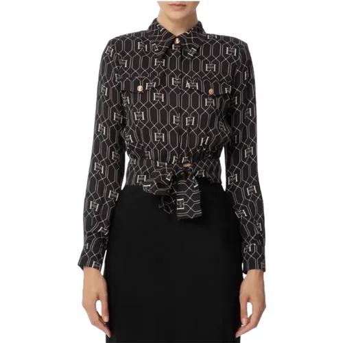 Blouses & Shirts > Shirts - - Elisabetta Franchi - Modalova