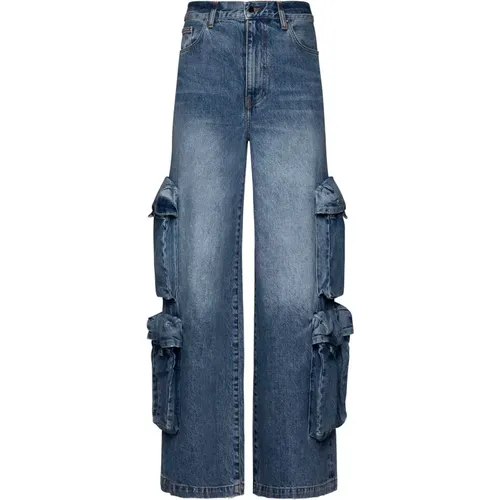 Amiri - Jeans > Wide Jeans - Blue - Amiri - Modalova