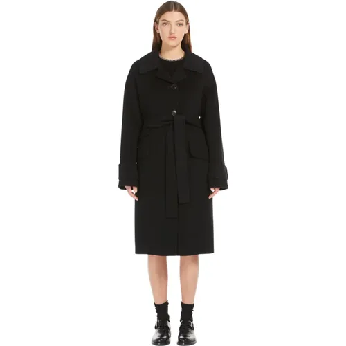 Coats > Single-Breasted Coats - - Max Mara - Modalova