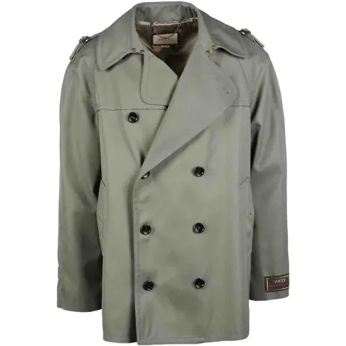 Coats > Trench Coats - - Gucci - Modalova