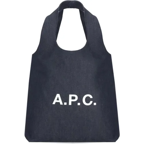 A.p.c. - Bags > Tote Bags - Blue - A.p.c. - Modalova