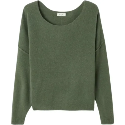 Knitwear > Round-neck Knitwear - - American vintage - Modalova