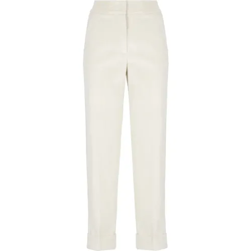 Trousers > Straight Trousers - - PESERICO - Modalova