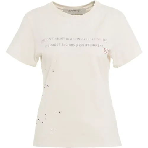 Tops > T-Shirts - - Golden Goose - Modalova