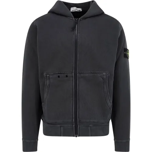 Sweatshirts & Hoodies > Zip-throughs - - Stone Island - Modalova