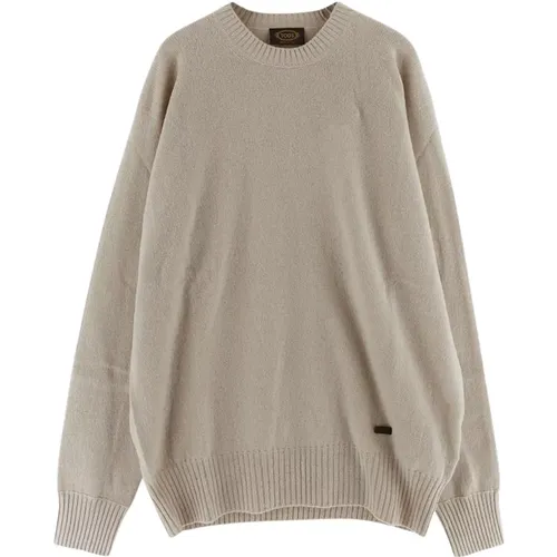 Knitwear > Round-neck Knitwear - - TOD'S - Modalova