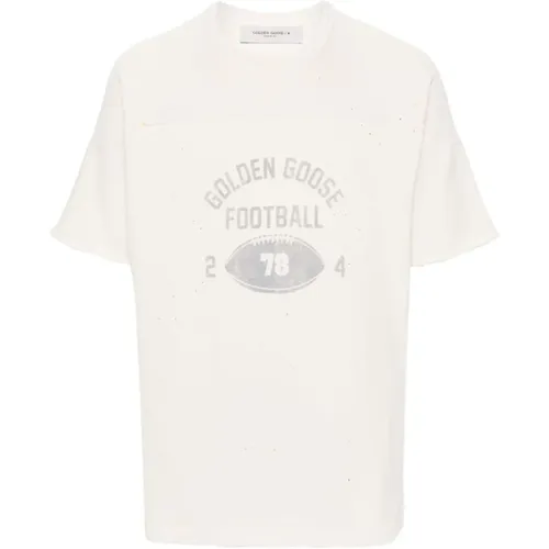 Tops > T-Shirts - - Golden Goose - Modalova