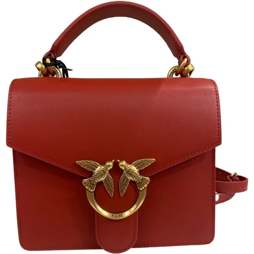 Pinko - Bags > Handbags - Red - pinko - Modalova