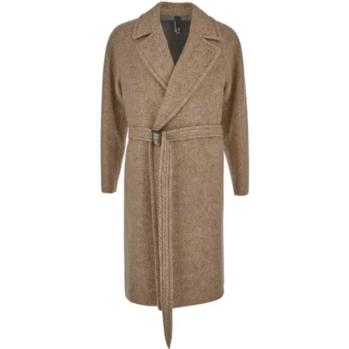 Coats > Belted Coats - - Hevo - Modalova