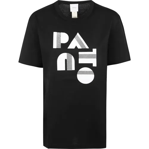 Patou - Tops > T-Shirts - Black - Patou - Modalova