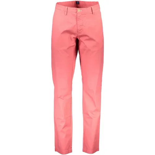 Gant - Trousers > Chinos - Red - Gant - Modalova