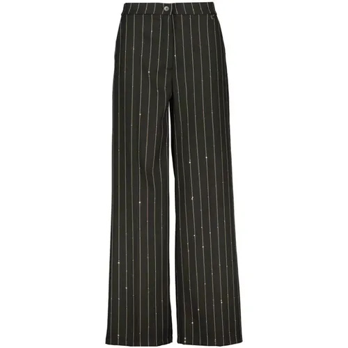 Trousers > Wide Trousers - - Amélie & Amélie - Modalova