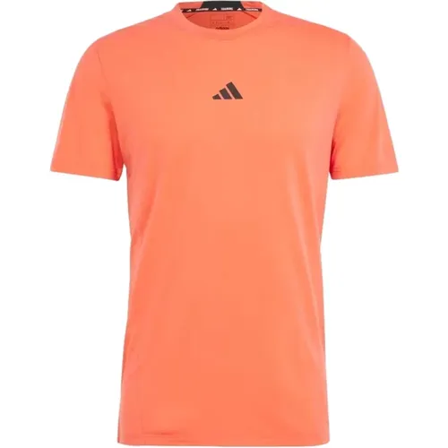 Adidas - Tops > T-Shirts - Orange - Adidas - Modalova