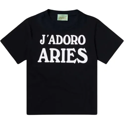 Aries - Tops > T-Shirts - Black - Aries - Modalova