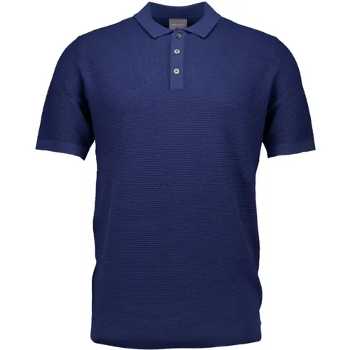 Genti - Tops > Polo Shirts - Blue - Genti - Modalova
