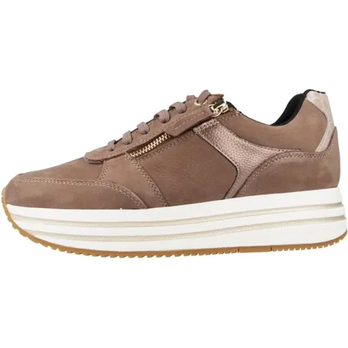 Geox - Shoes > Sneakers - Brown - Geox - Modalova