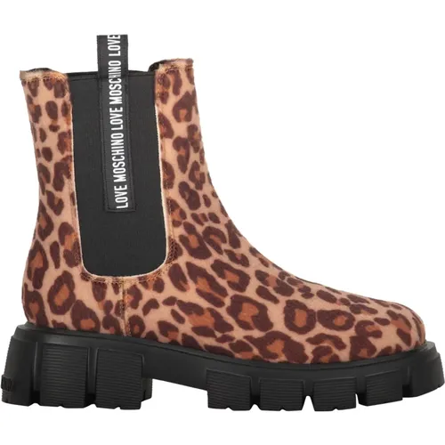 Shoes > Boots > Chelsea Boots - - Love Moschino - Modalova