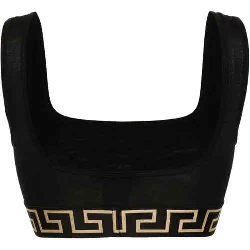 Tops > Sleeveless Tops - - Versace - Modalova