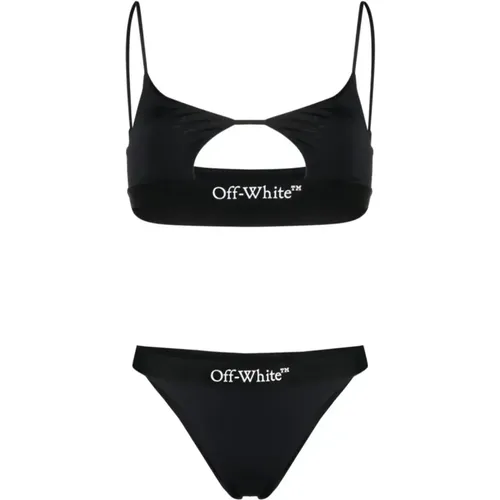 Swimwear > Bikinis - - Off White - Modalova