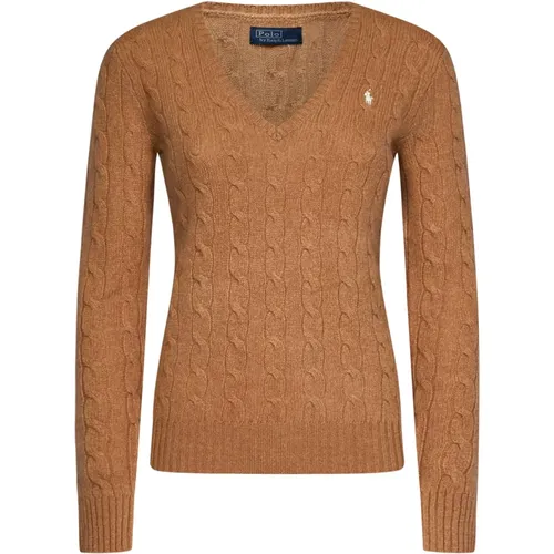 Knitwear > V-neck Knitwear - - Polo Ralph Lauren - Modalova