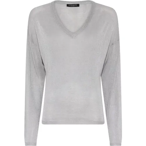 Knitwear > V-neck Knitwear - - Bruuns Bazaar - Modalova