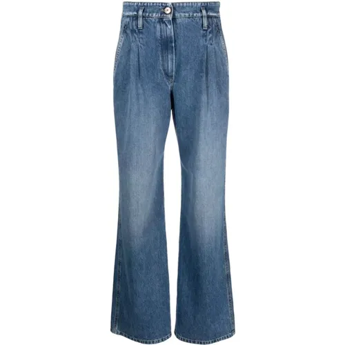 Jeans > Flared Jeans - - BRUNELLO CUCINELLI - Modalova