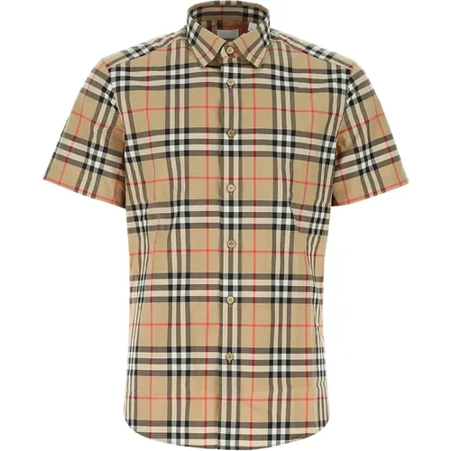 Shirts > Short Sleeve Shirts - - Burberry - Modalova