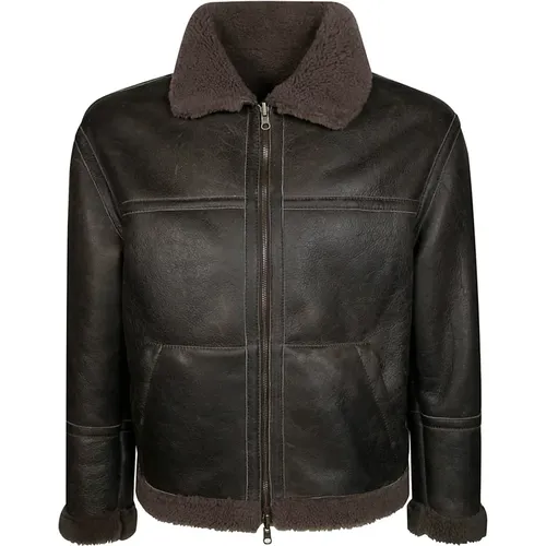 Jackets > Leather Jackets - - Salvatore Santoro - Modalova