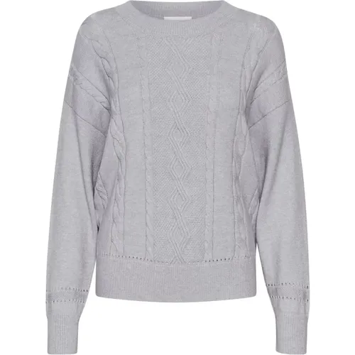 Knitwear > Round-neck Knitwear - - Cream - Modalova