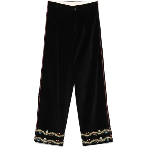 Trousers > Wide Trousers - - Bode - Modalova