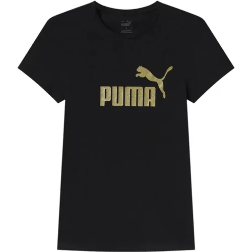 Puma - Tops > T-Shirts - Black - Puma - Modalova