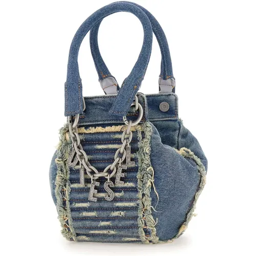 Diesel - Bags > Handbags - Blue - Diesel - Modalova