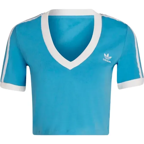 Adidas - Tops > T-Shirts - Blue - Adidas - Modalova