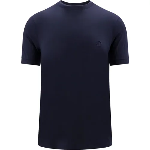 Giorgio - Tops > T-Shirts - Blue - Giorgio - Modalova