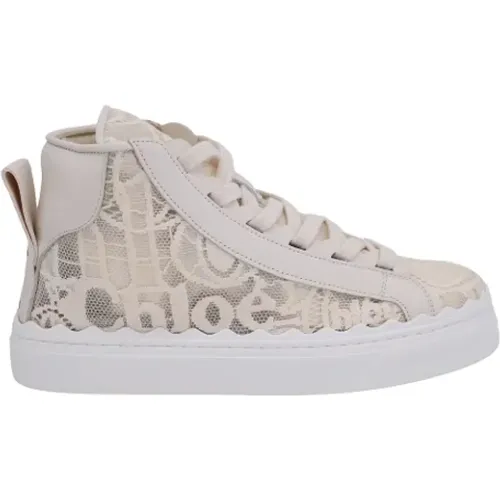 Chloé - Shoes > Sneakers - Beige - Chloé - Modalova