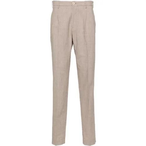 Trousers > Slim-fit Trousers - - Incotex - Modalova