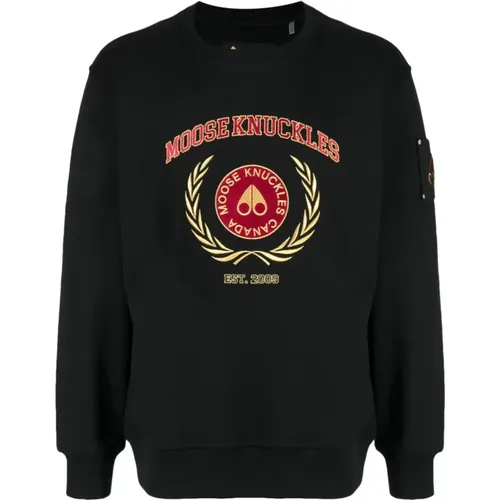 Sweatshirts & Hoodies > Sweatshirts - - Moose Knuckles - Modalova