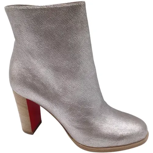 Pre-owned > Pre-owned Shoes > Pre-owned Boots - - Christian Louboutin Pre-owned - Modalova