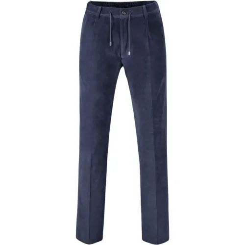 Moorer - Trousers > Chinos - Blue - Moorer - Modalova