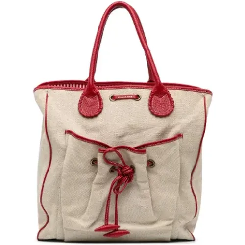 Pre-owned > Pre-owned Bags > Pre-owned Tote Bags - - Burberry Vintage - Modalova