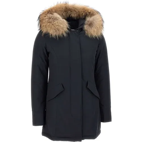 Woolrich - Coats > Parkas - Blue - Woolrich - Modalova