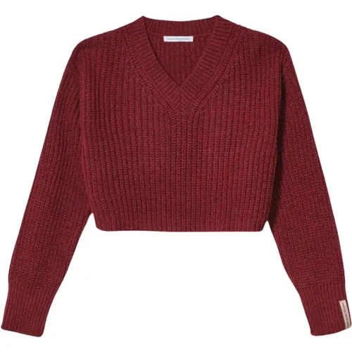 Knitwear > V-neck Knitwear - - Mar De Margaritas - Modalova