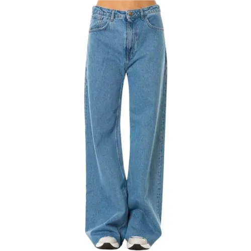 Jijil - Jeans > Wide Jeans - Blue - Jijil - Modalova