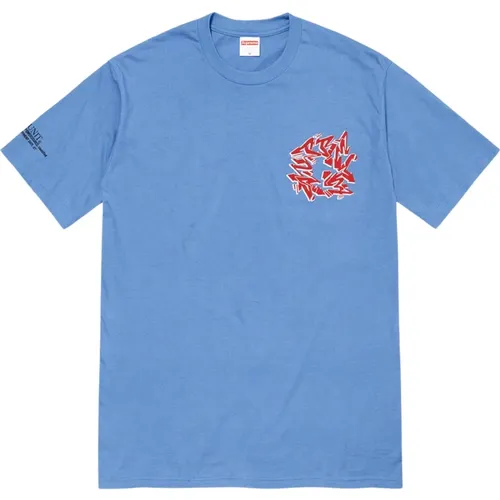 Supreme - Tops > T-Shirts - Blue - Supreme - Modalova